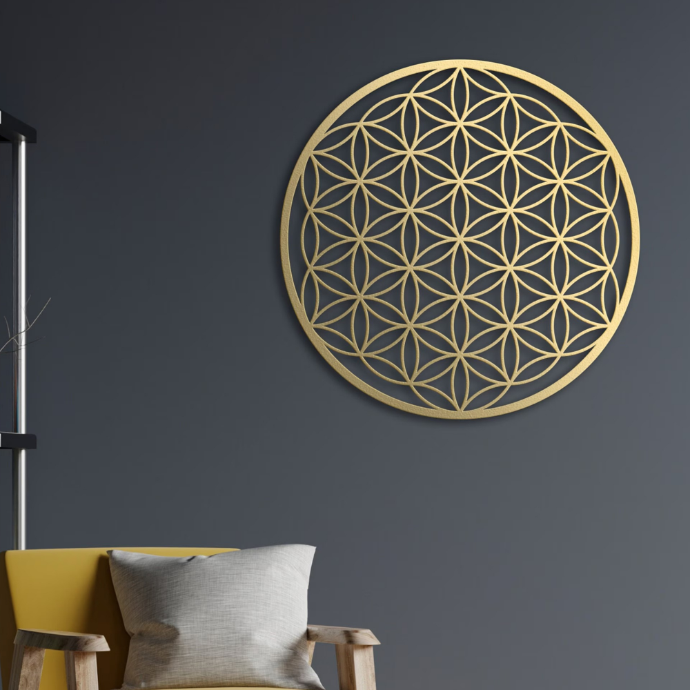 Home Decor Sofa - 1PC Flower of Life & Lotus