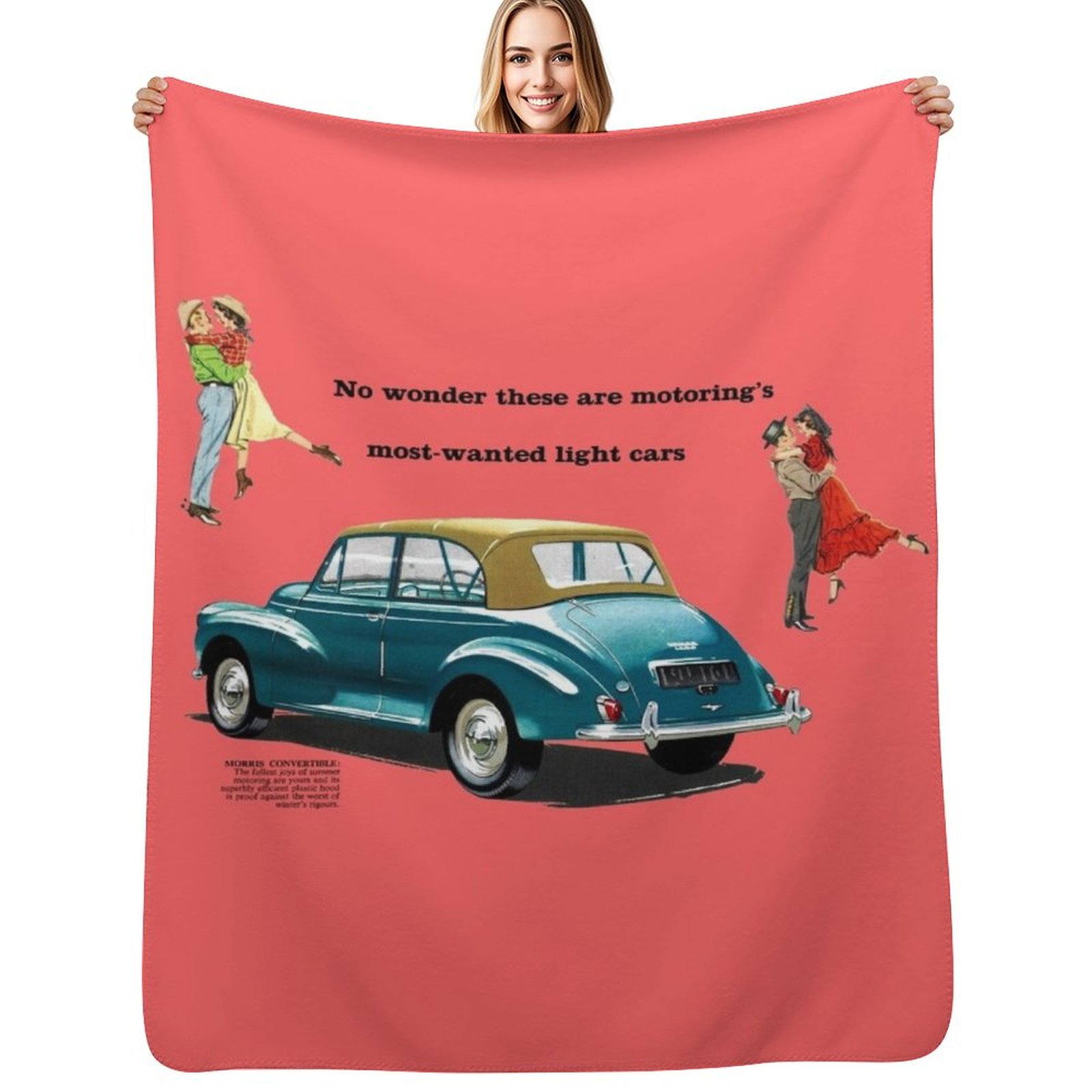 Home Decor Brochure - MORRIS MINOR CONVERTIBLE - BROCHURE Throw