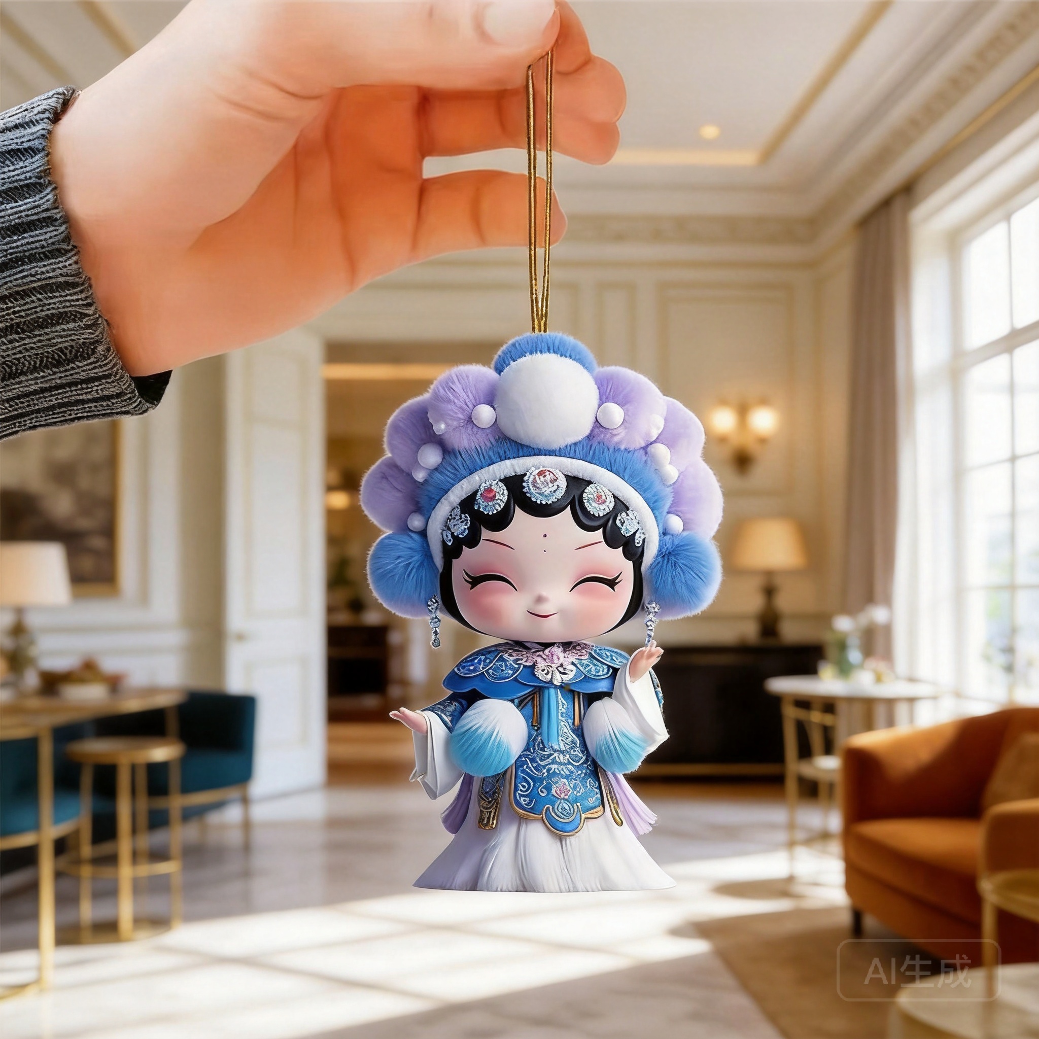 Home Decor Trend 2026 - Acrylic Keychain Chinese Trend Opera Huadan