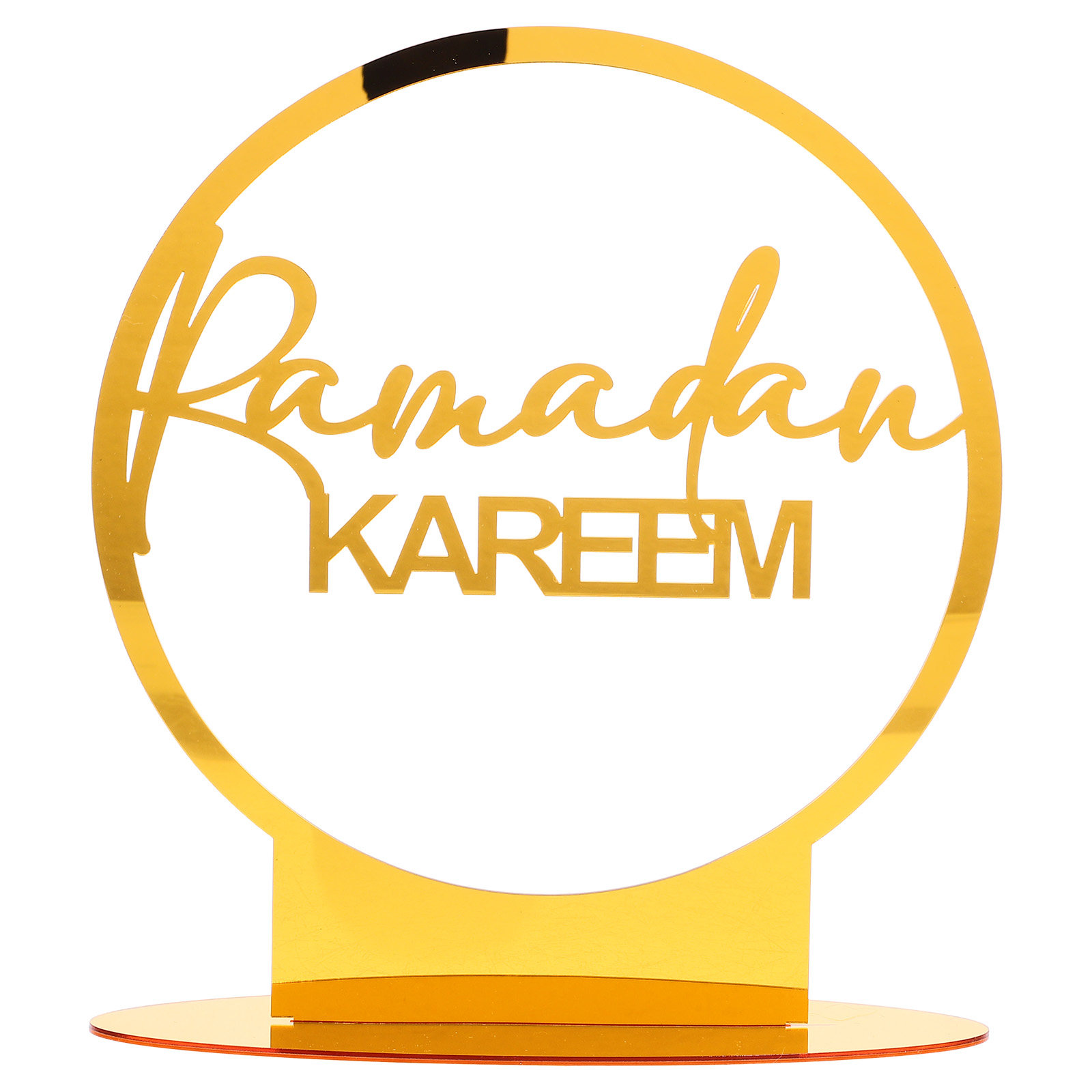 Home Decor Ramadan - Eid Mubarak Moon Ornament Ramadan Mubarak