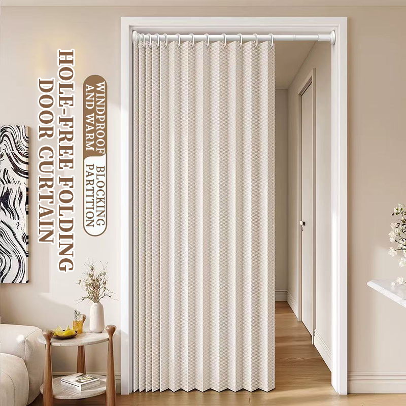 Home Decor Trends - Stylish Elegant Folding Door Curtain No
