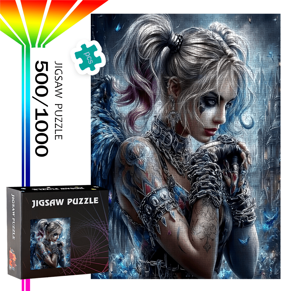 Home Decor Games Free - Wings & Tattoos 500pcs/1000pcs Puzzle Game