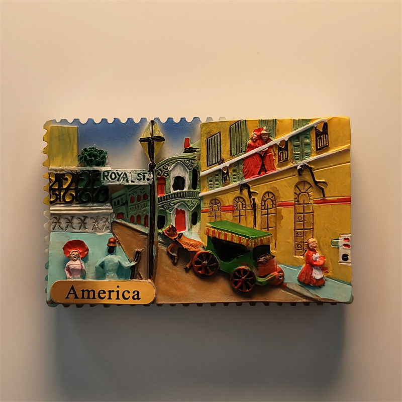 Home Decor New Orleans - America Fridge Magnet Refrigerator Sticker Home