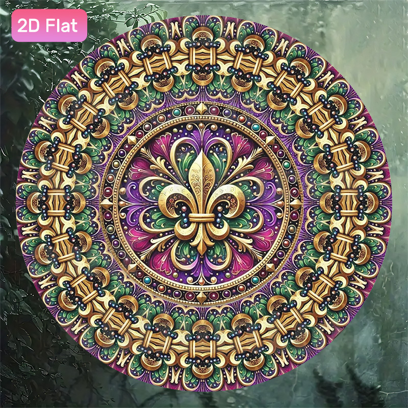 Home Decor New Orleans - Saints Carnival New Orleans Metal Wall