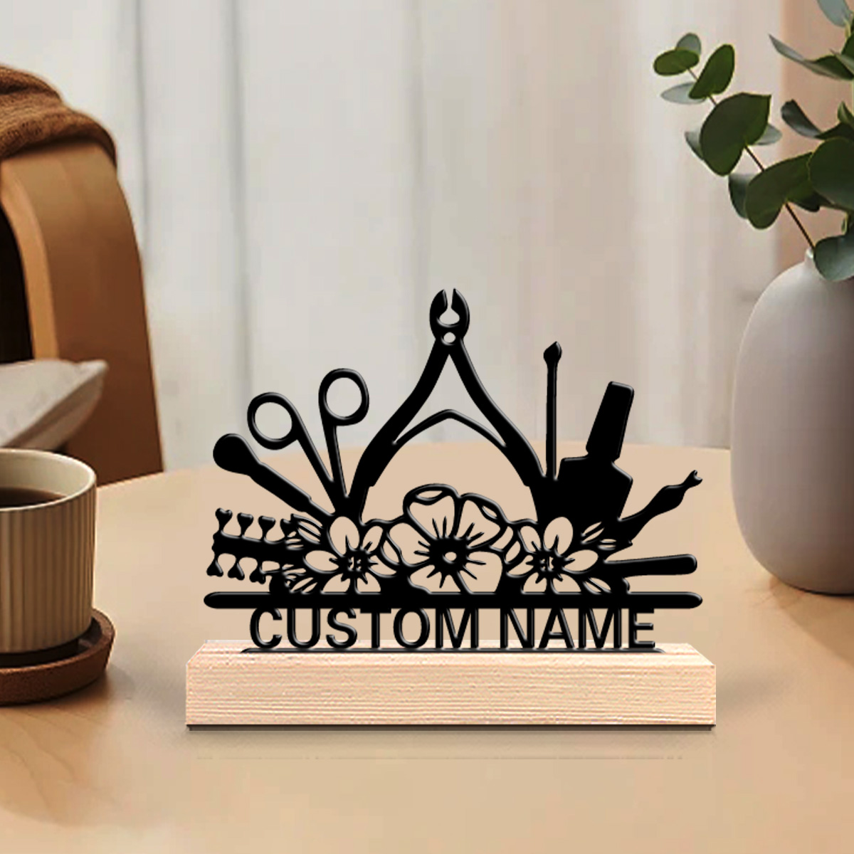 Home Decor For Wedding - 1pc Stylish Personalized Custom Nail Tools