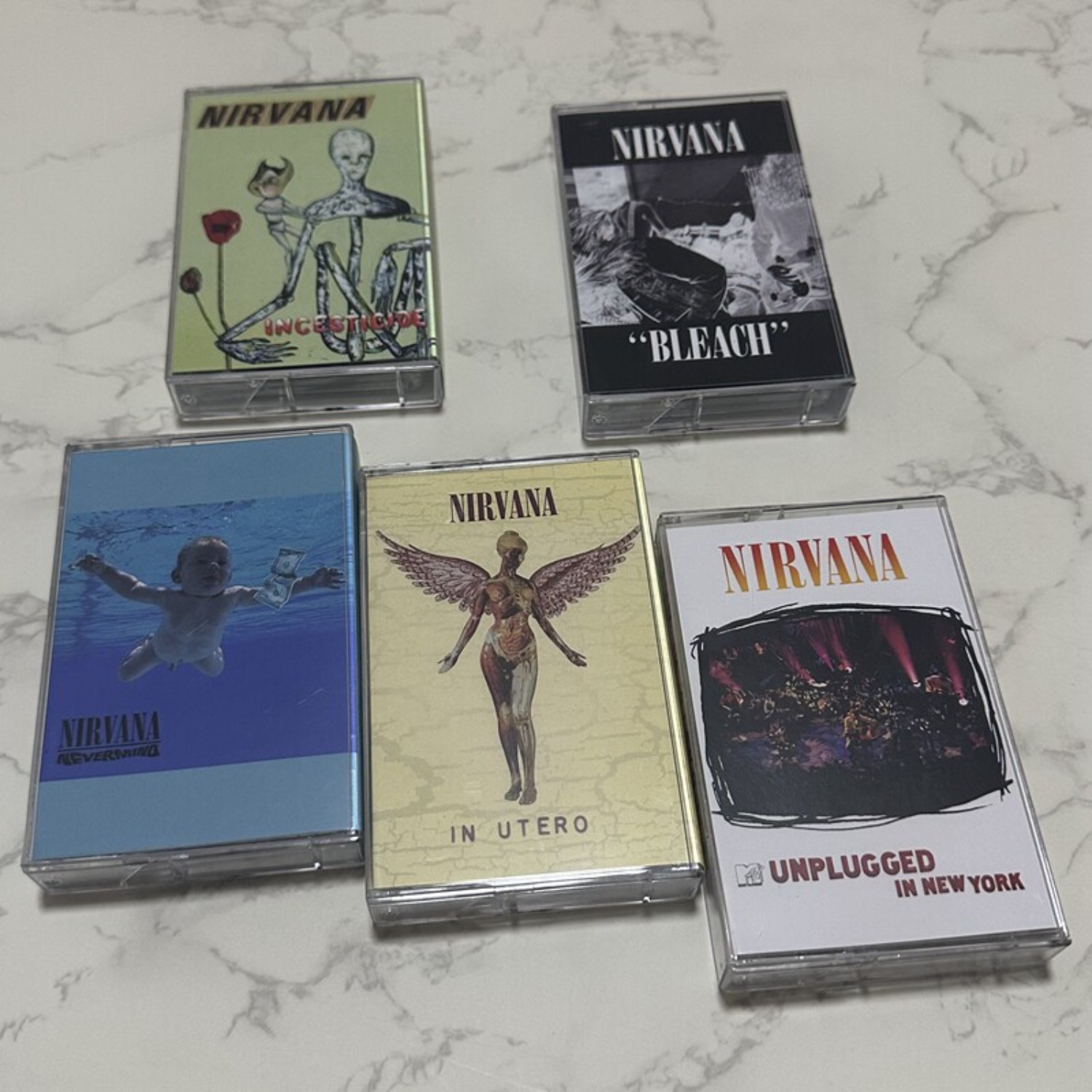 Home Decor Collection - Nirvana Complete Album Collection Cassette Tape