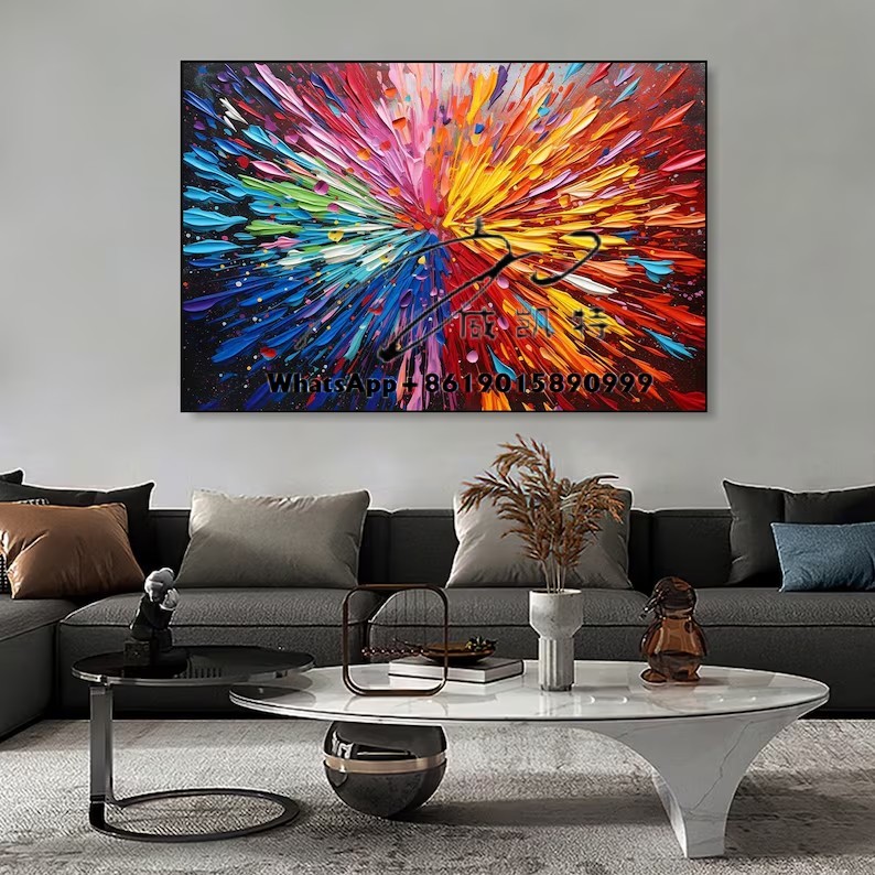 Home Decor Color Palettes - Custom Modern Palette Textured 3D Hand