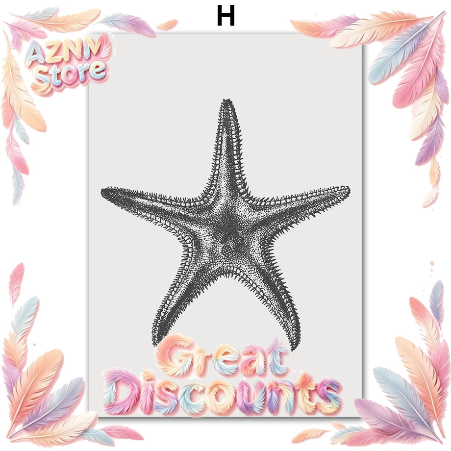 Home Decor Trend 2026 - 2026 Black Series Marine Biology Art