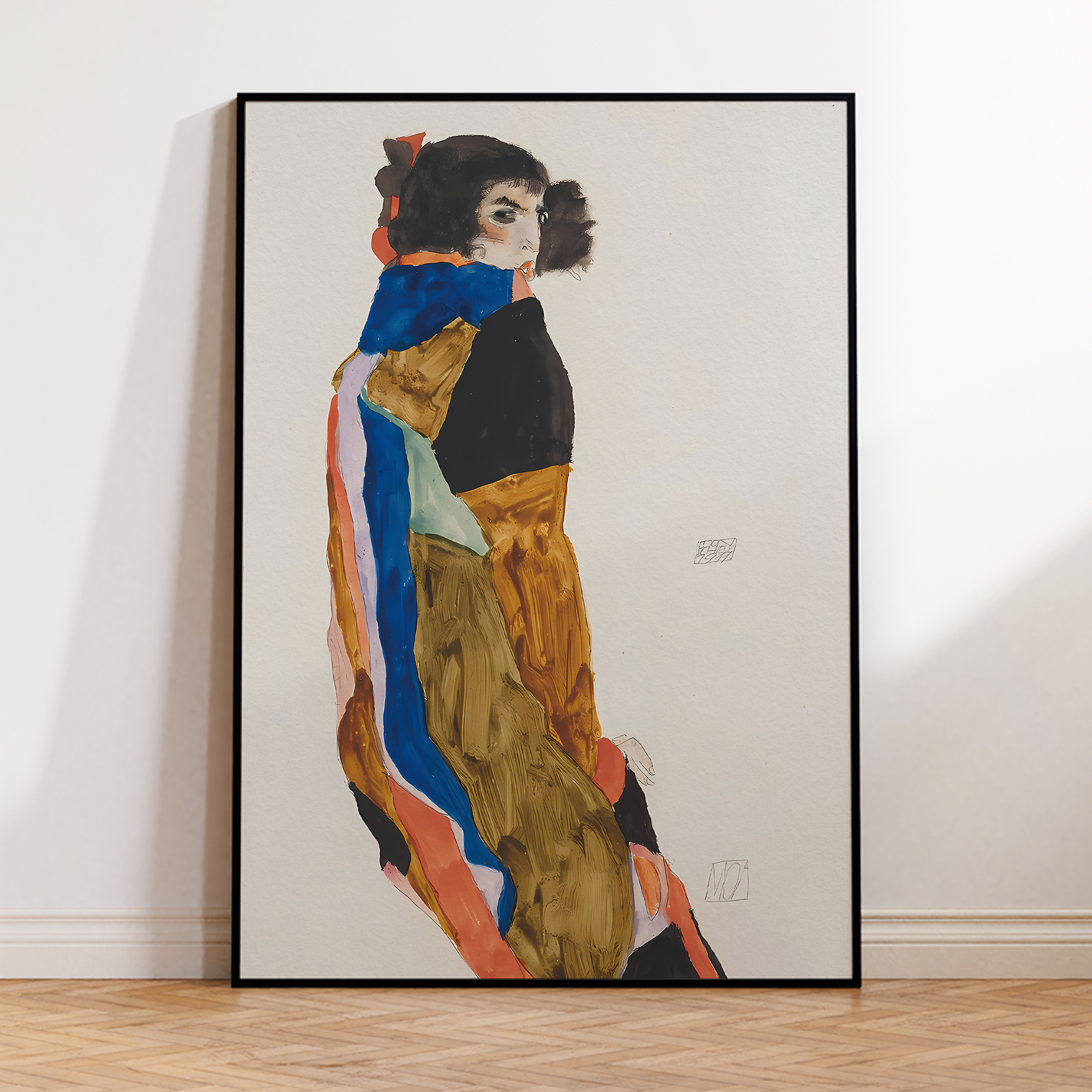 Modern Abstract Egon Schiele M – Abstract Oil Painting recenzja i cena