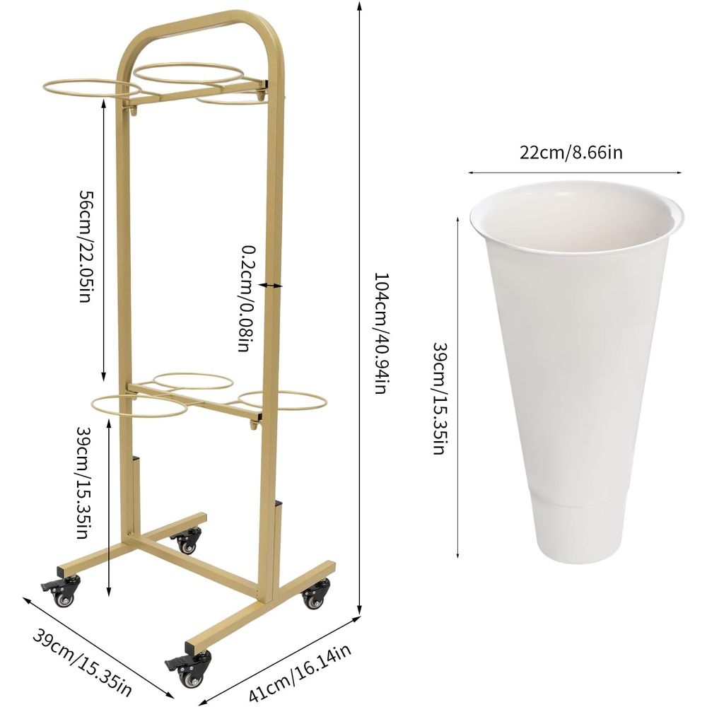 2-Tier Lower Display Stand wit – Home Decor On Wheels recenzja i cena