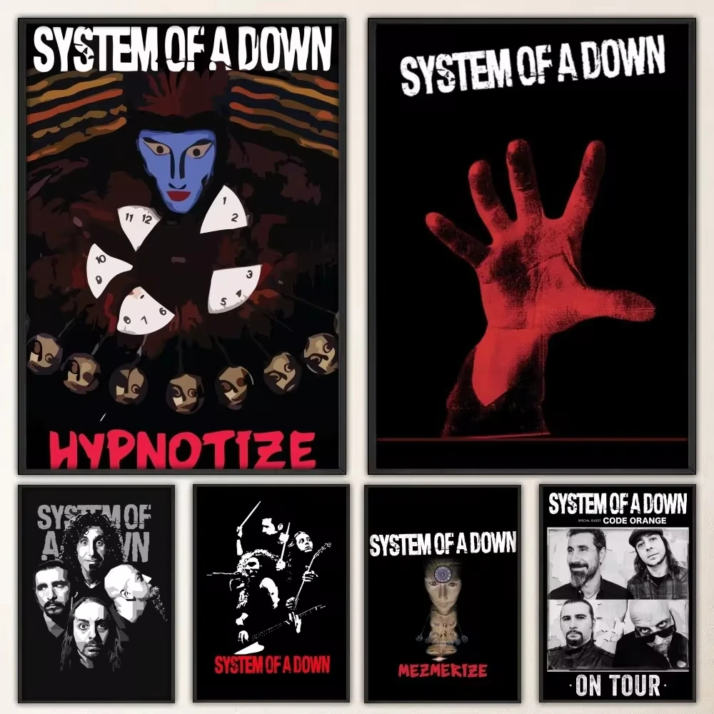 System of a Down Band Poster P – Abstract Oil Painting recenzja i cena