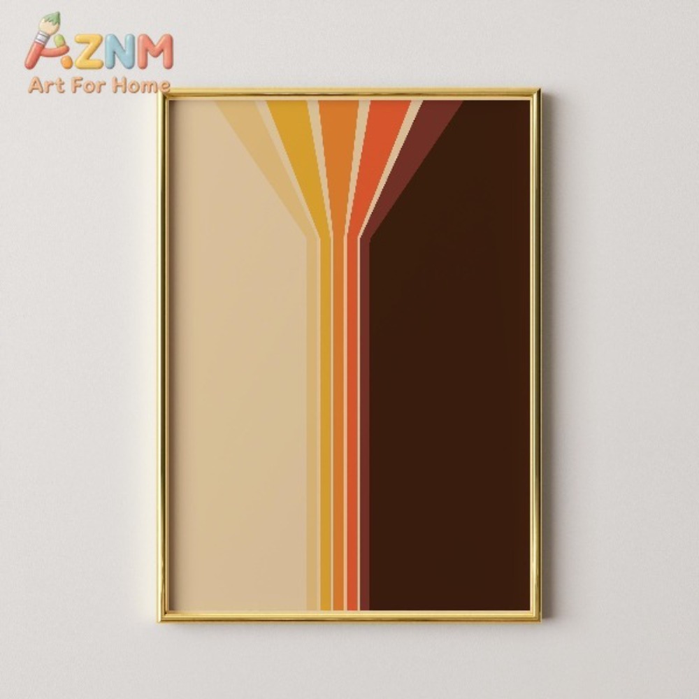 1pc 70's Design Vintage Abstra – Home Decor Trends recenzja i cena
