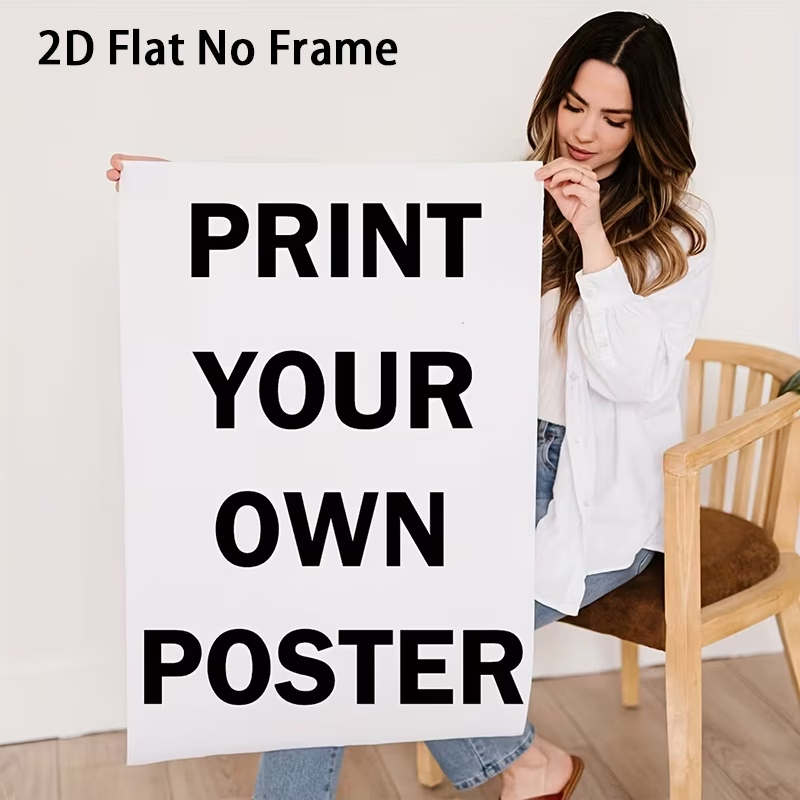 Custom Photo Canvas Poster — M – Home Decor For Wedding recenzja i cena