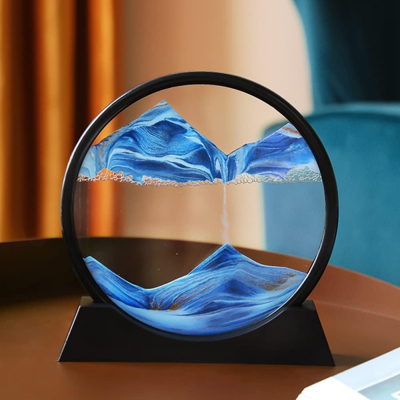 3D Hourglass Quicksand Moving  – Sand Art Picture recenzja i cena