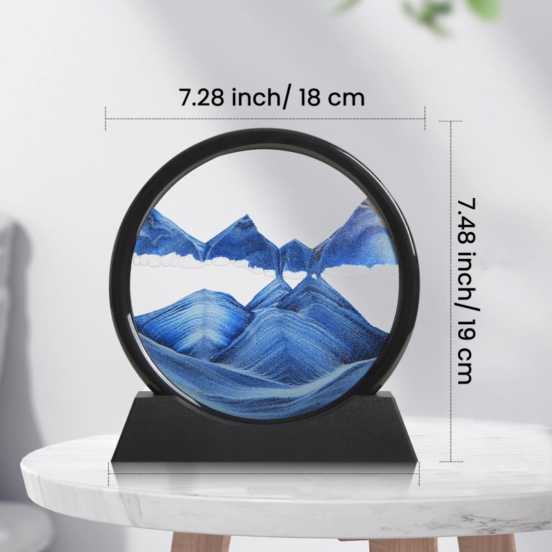 3D Hourglass Quicksand Moving  – Sand Art Picture recenzja i cena