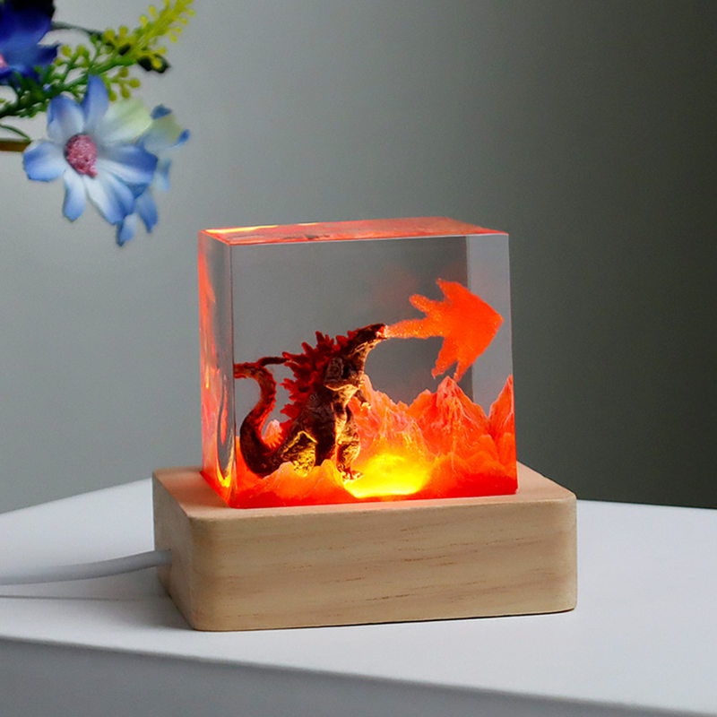 Creative Ring Volcano Epoxy Re – Sand Art Picture recenzja i cena