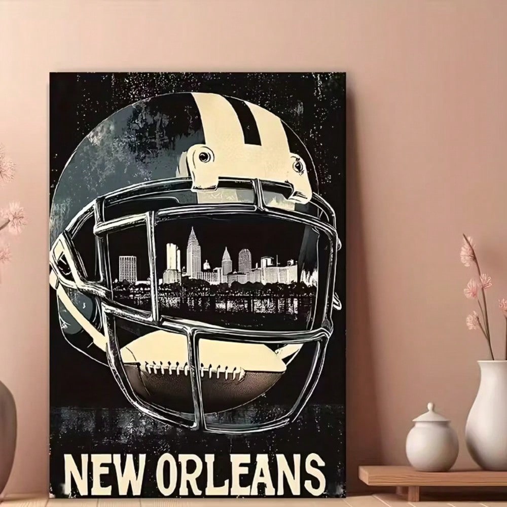 New Orleans Saints Wall Art 16 – Home Decor New Orleans recenzja i cena
