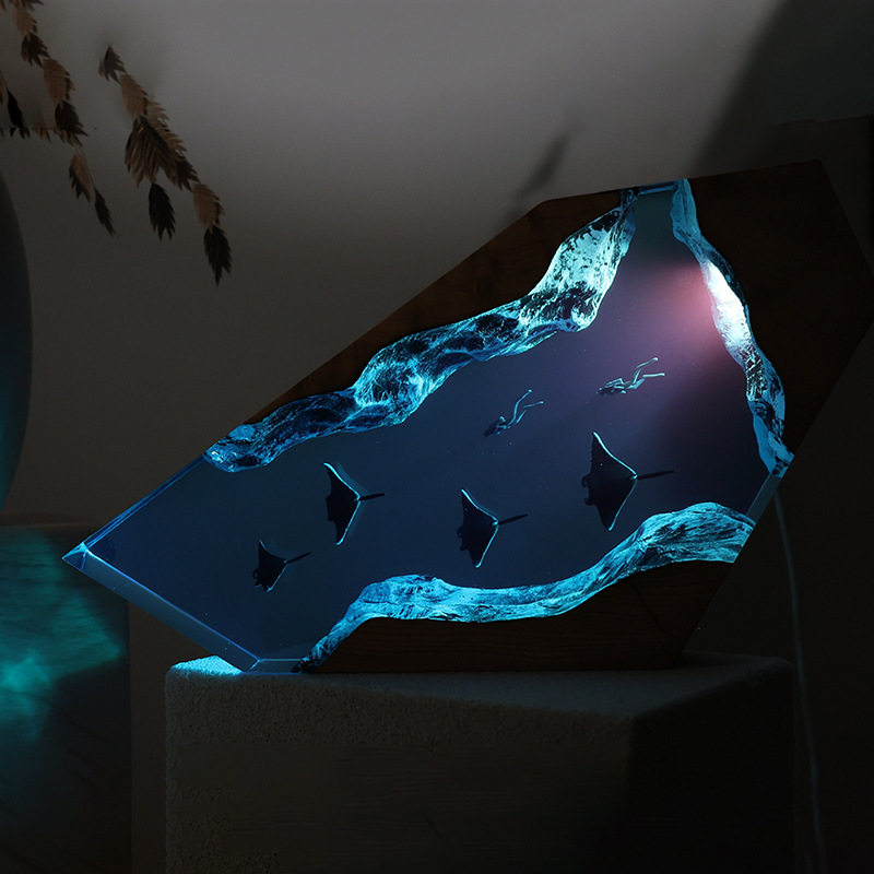 Marine Micro-Scene Table Decor – Home Decor Resin recenzja i cena