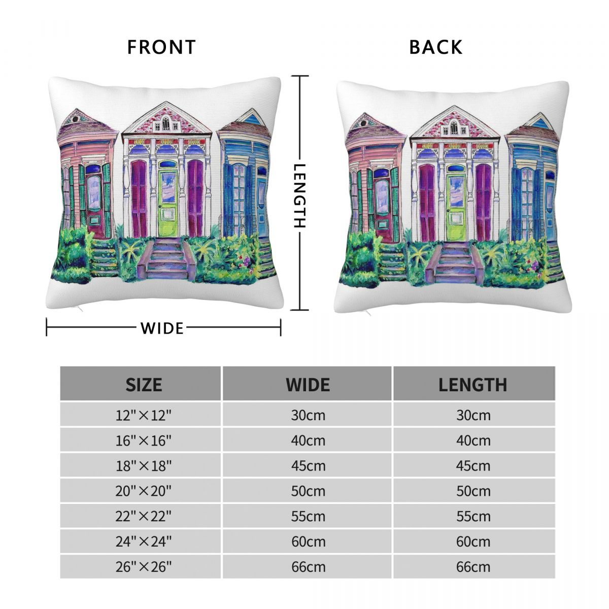 New Orleans Shotgun Houses Squ – Home Decor New Orleans recenzja i cena