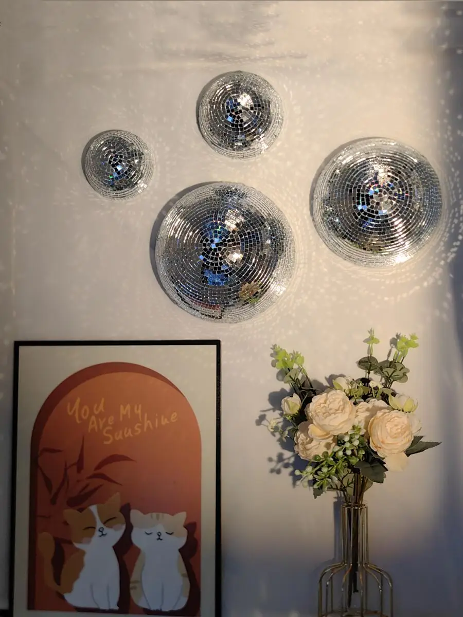 New Wall Disco Ball Mirrored D – Home Decor Trends recenzja i cena