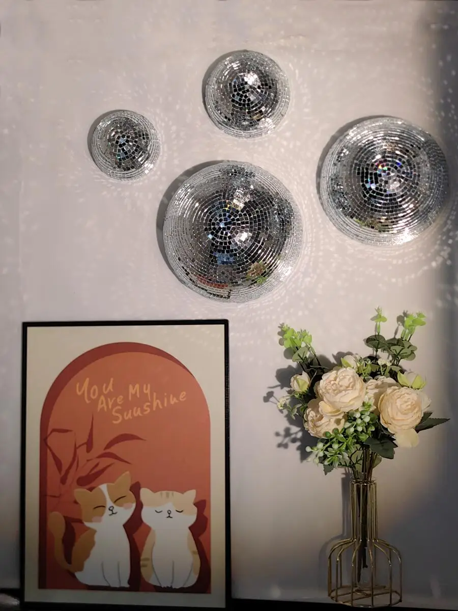 New Wall Disco Ball Mirrored D – Home Decor Trends recenzja i cena