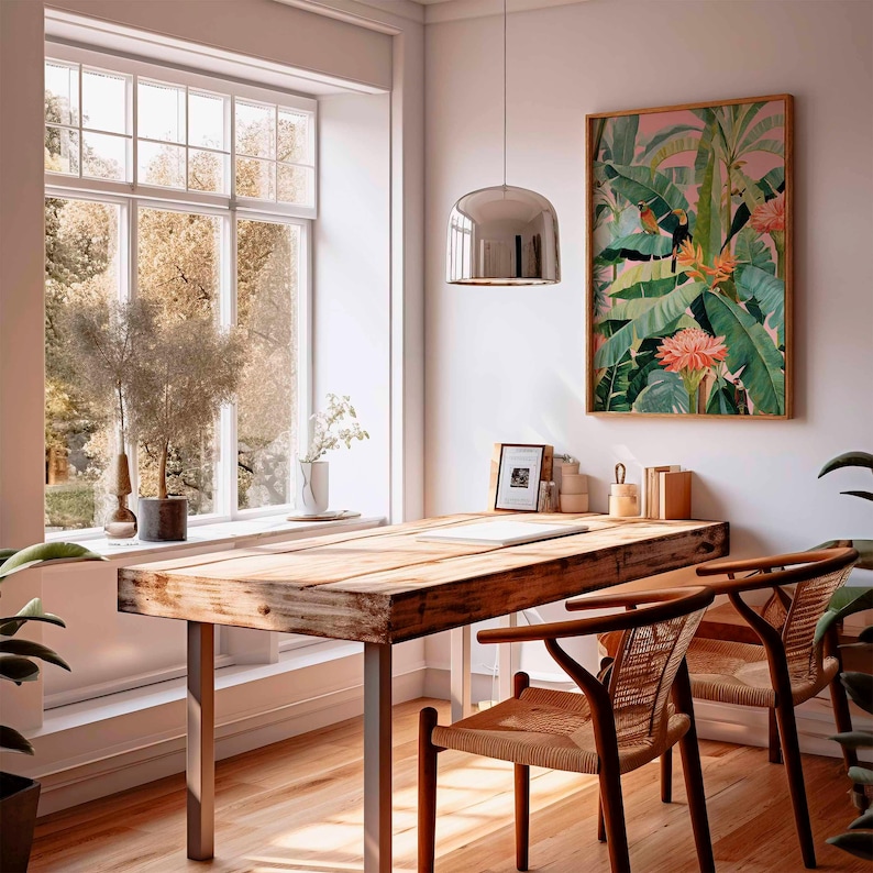 1pc Retro Tropical Canvas Post – Home Decor Trends recenzja i cena