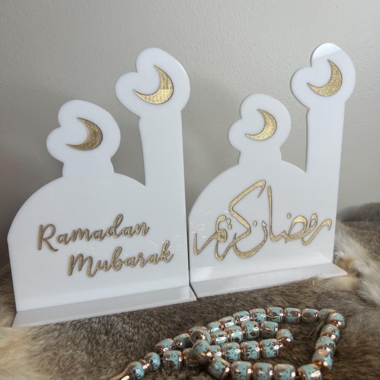 Ramadan Mubarak Acrylic Sign | – Home Decor Ramadan recenzja i cena