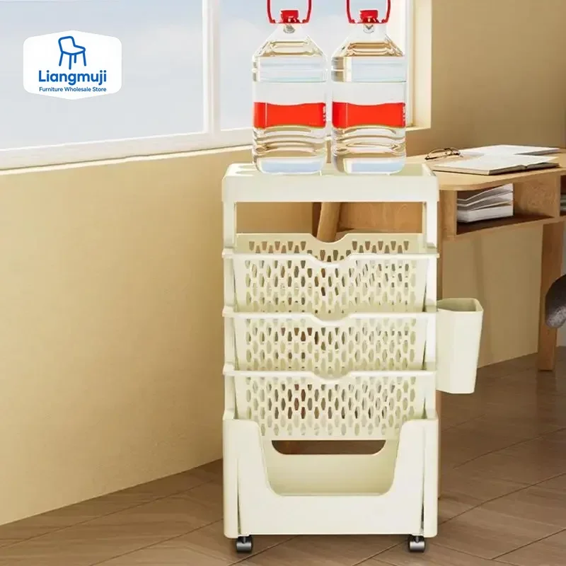5 Tier Movable Book Shelf On W – Home Decor On Wheels recenzja i cena