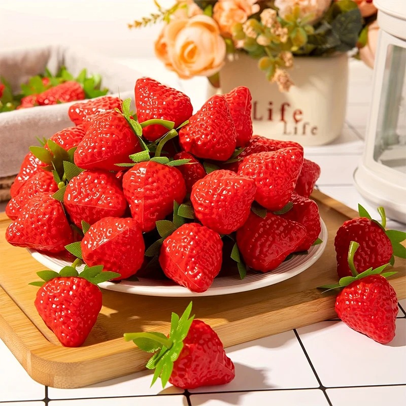 Simulated Artificial Strawberr – Home Decor Store recenzja i cena