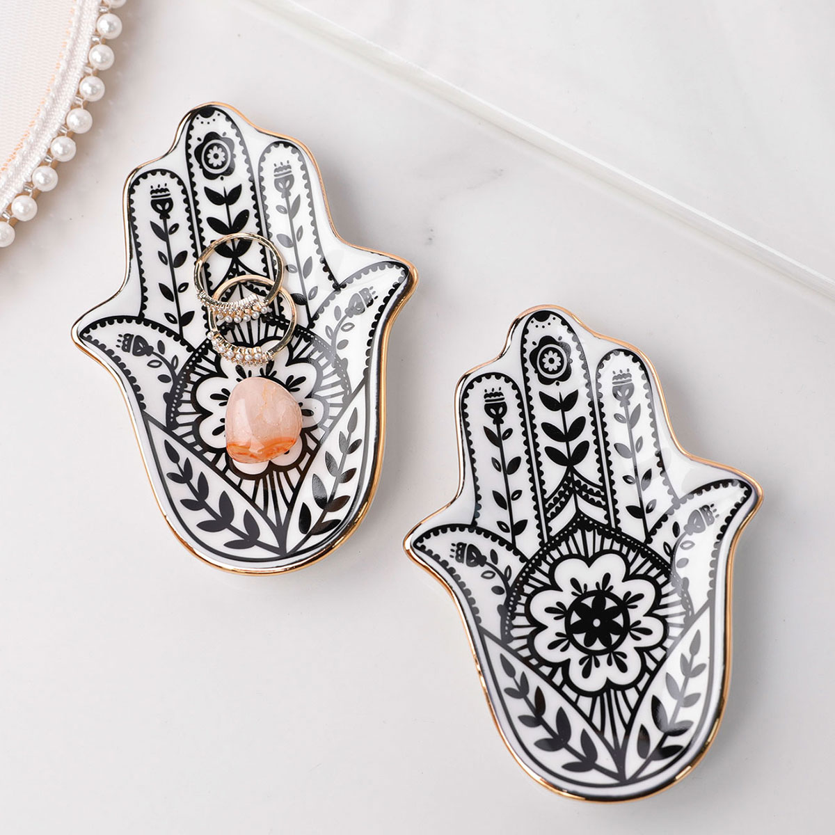 Ceramic Hand Trinket Dish, Sma – Ceramic Trinket Dish recenzja i cena