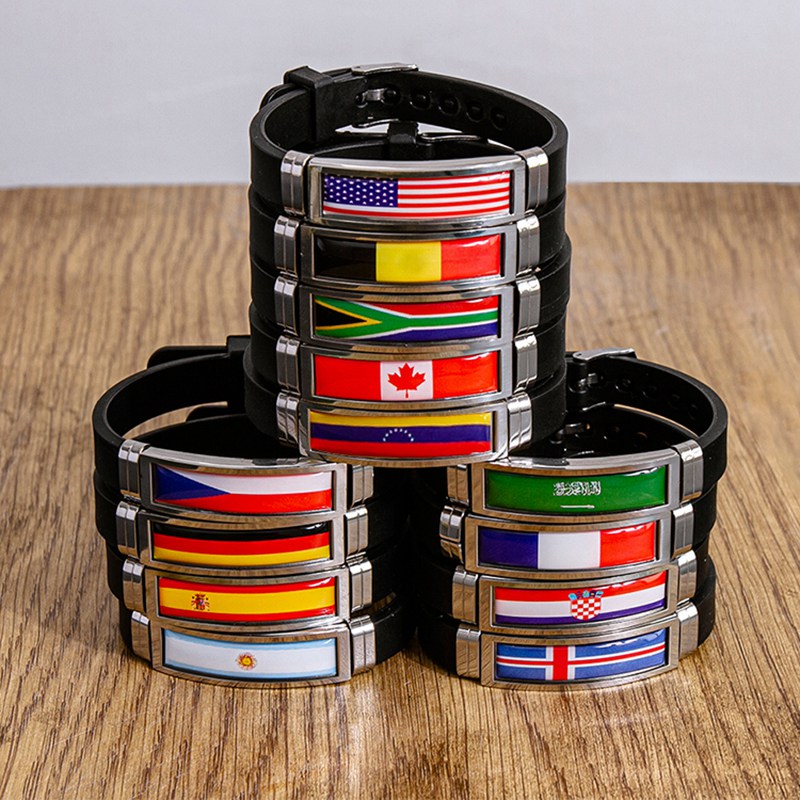 Fashion National Flag Bracelet – Home Decor Canada recenzja i cena