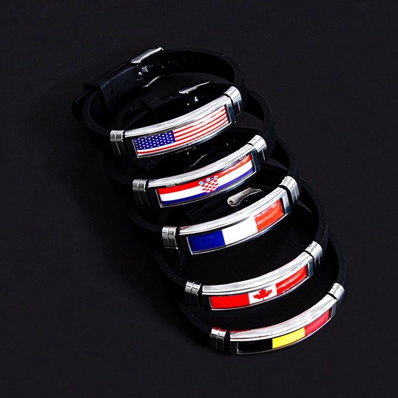 Fashion National Flag Bracelet – Home Decor Canada recenzja i cena