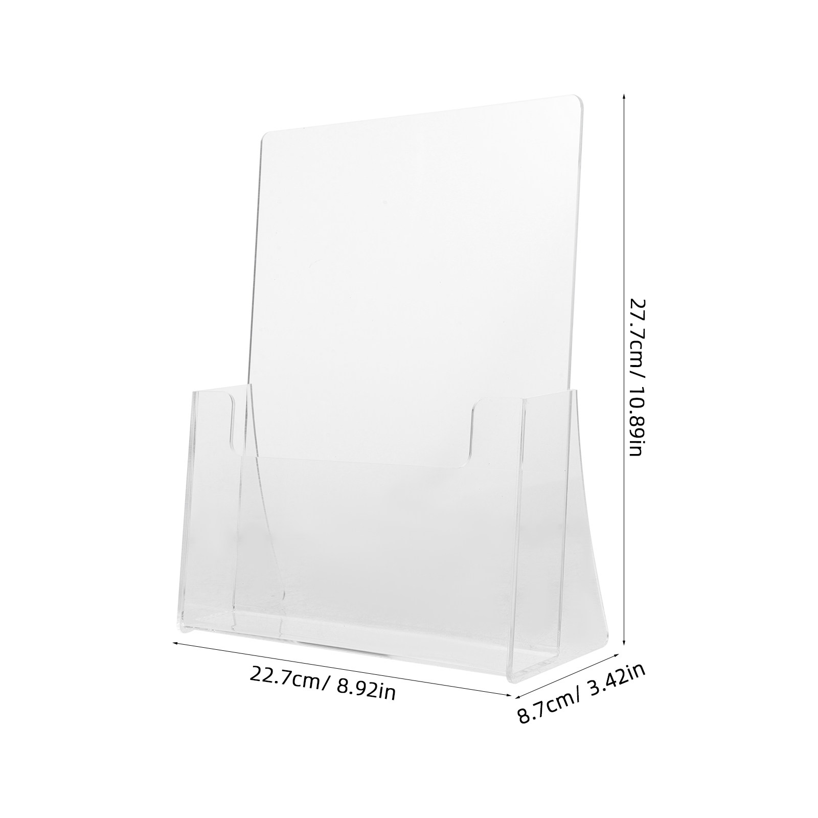 Clear Acrylic Display Stand fo – Home Decor Brochure recenzja i cena