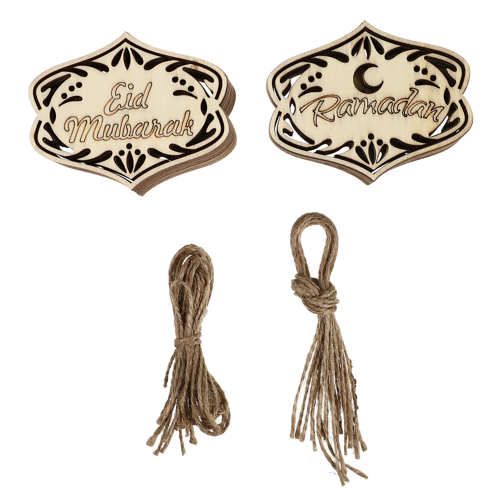 20Pcs Wooden Eid Hanging Ornam – Home Decor Ramadan recenzja i cena