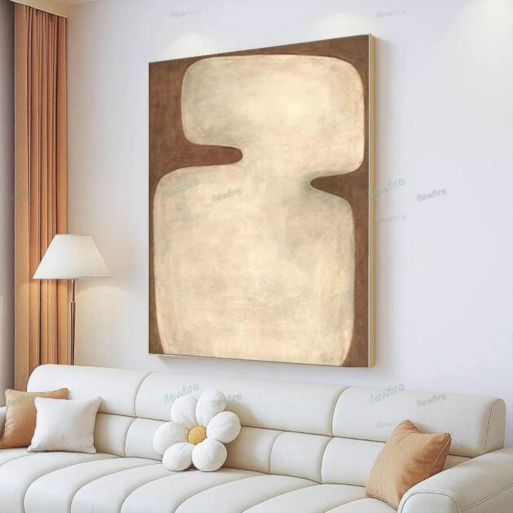 100% Hand-Painted Abstract Oil – Home Decor Color Palettes recenzja i cena