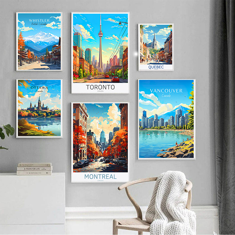 Canvas Painting Wall Art Pictu – Home Decor Canada recenzja i cena