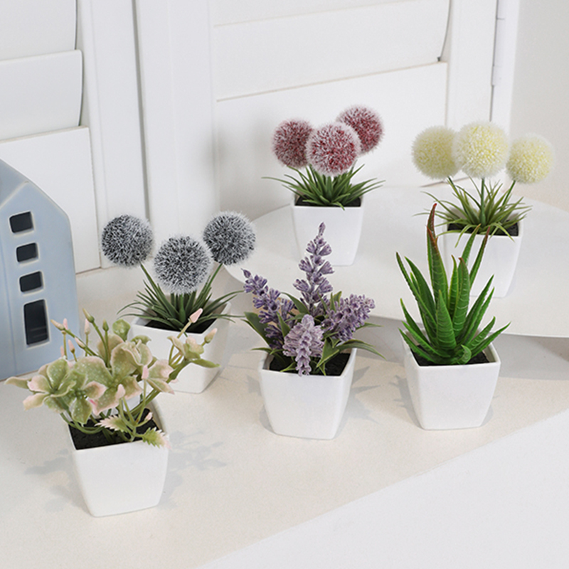 1SET (6PC) Mini Artificial Pla – Home Decor Store recenzja i cena