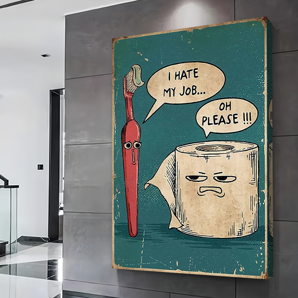 I Hate My Job Funny Prints Pos – Home Decor Jobs recenzja i cena