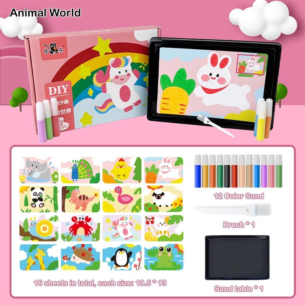 New DIY Sand Drawing Set Art P – Sand Art Picture recenzja i cena