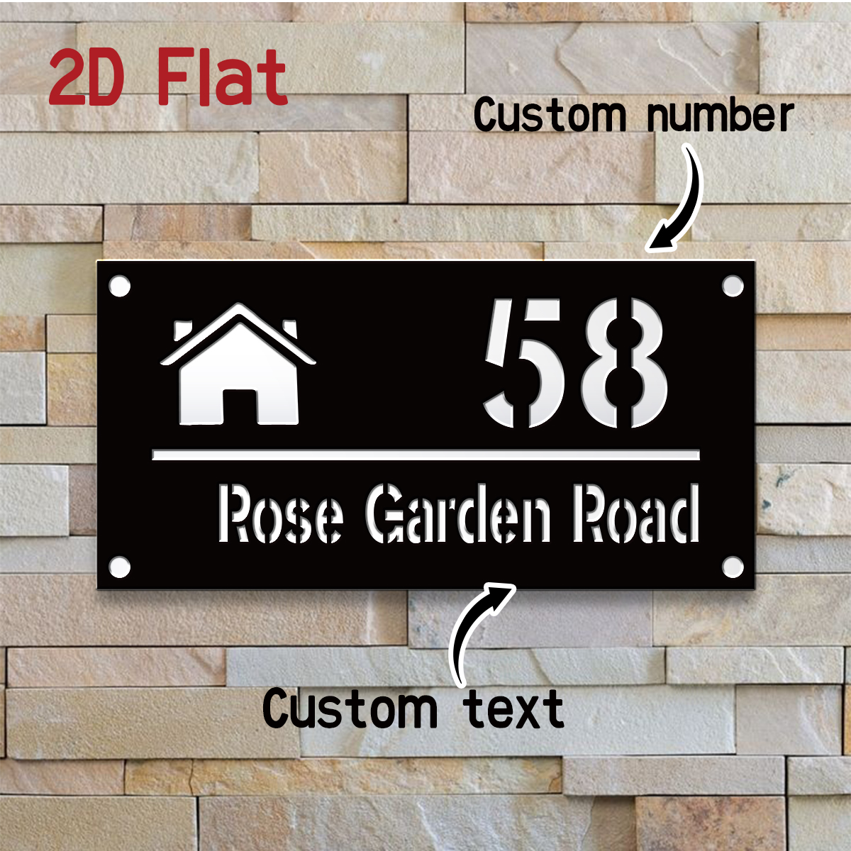 1pc Custom Number&Text Cute Ho – Home Decor For Wedding recenzja i cena