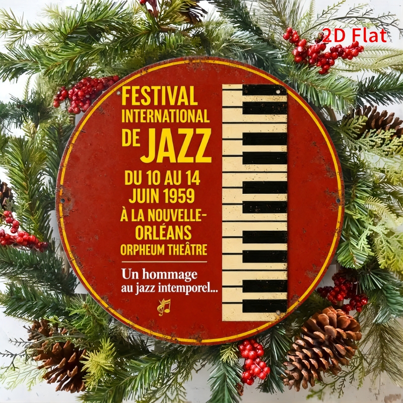 2D Flat-1pc-Jazz Music Festiva – Home Decor New Orleans recenzja i cena