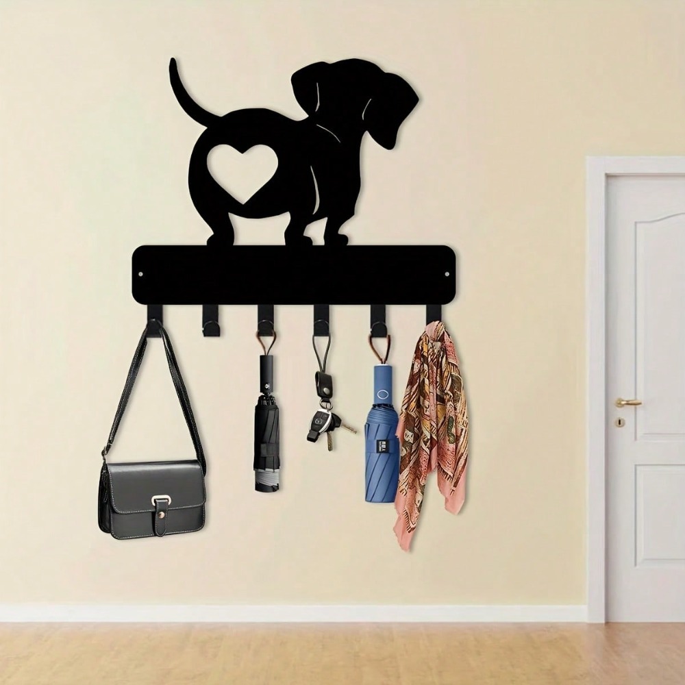 Dachshund Metal Key Hanger - W – Home Decor Trends recenzja i cena