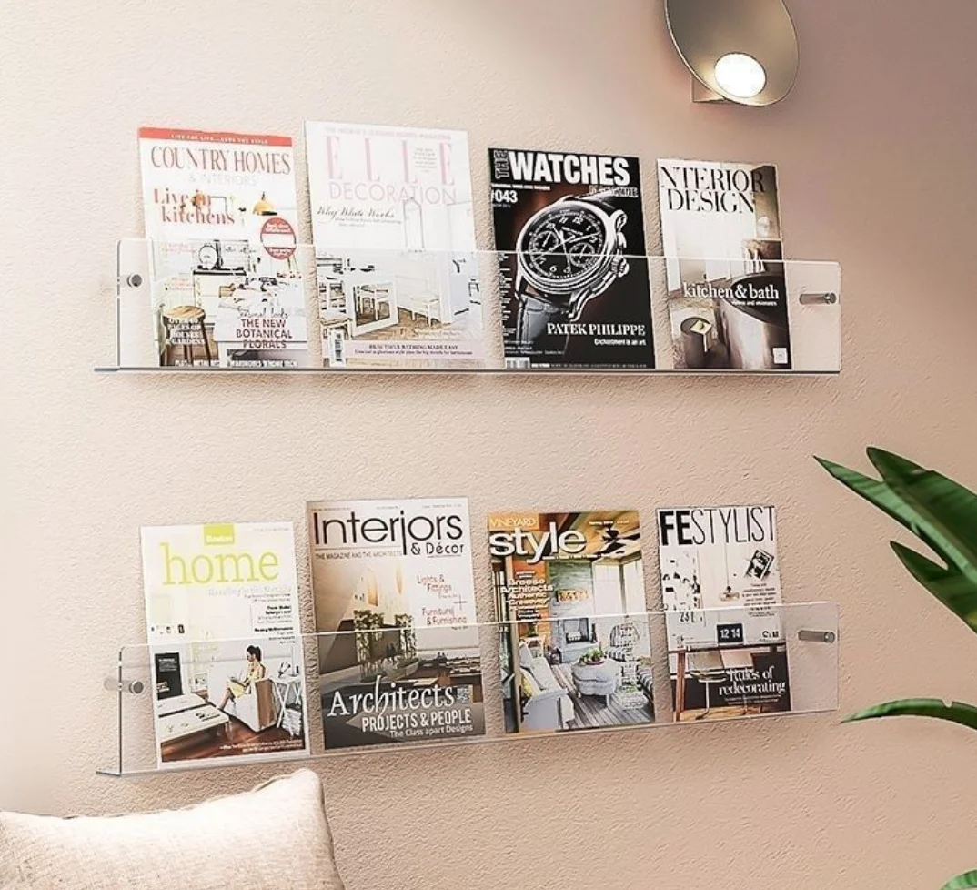 Acrylic Newspapers Book Magazi – Home Decor Brochure recenzja i cena