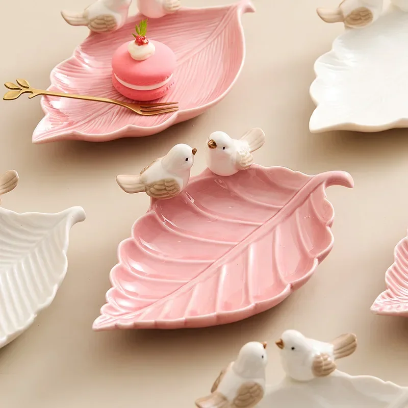 Cute Bird Tray Ceramic Jewelry – Ceramic Trinket Dish recenzja i cena