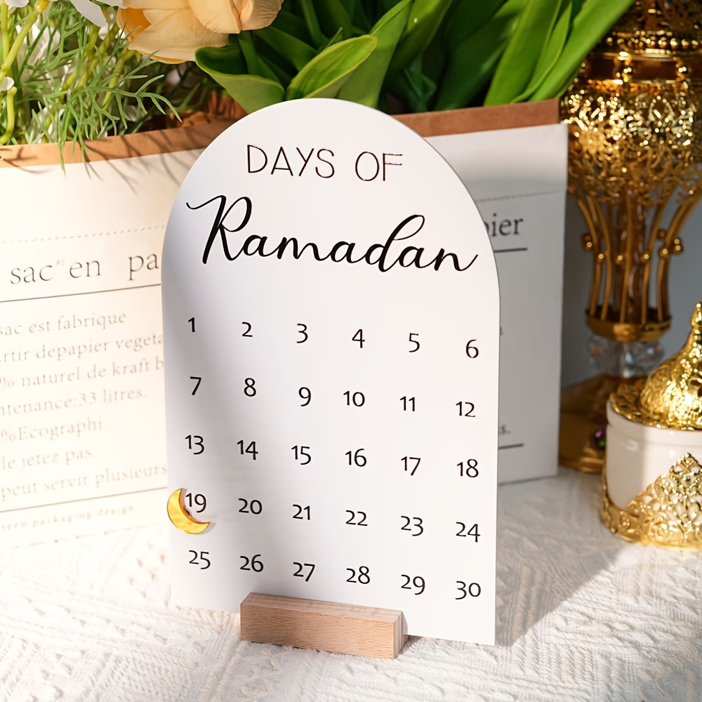 Acrylic Ramadan 30 Days Countd – Home Decor Ramadan recenzja i cena