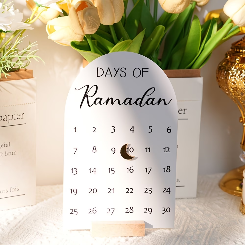Acrylic Ramadan 30 Days Countd – Home Decor Ramadan recenzja i cena