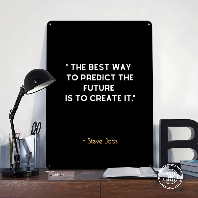 Steve Jobs Quote - Future Meta – Home Decor Jobs recenzja i cena