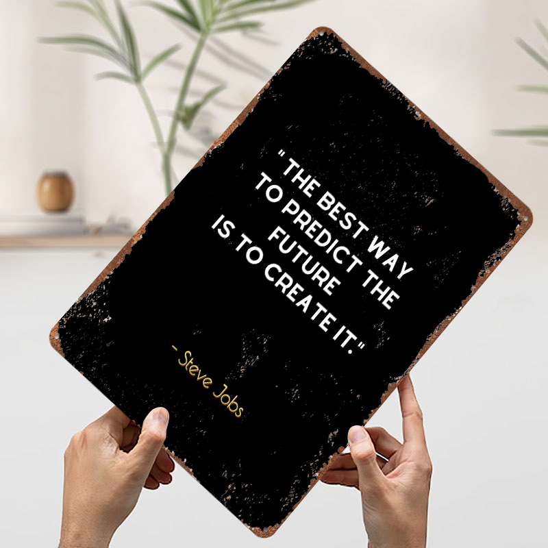 Steve Jobs Quote - Future Meta – Home Decor Jobs recenzja i cena
