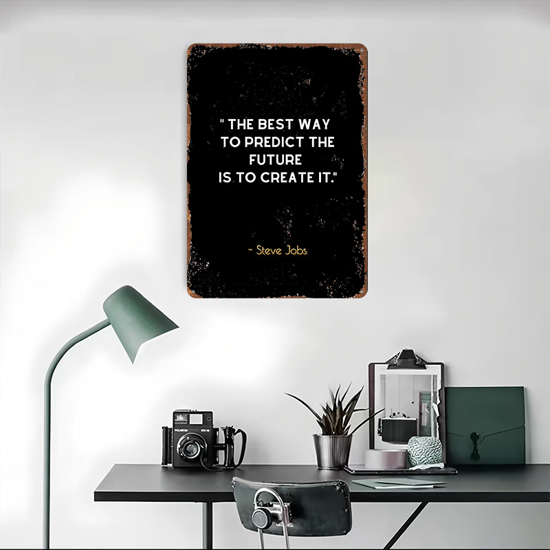 Steve Jobs Quote - Future Meta – Home Decor Jobs recenzja i cena