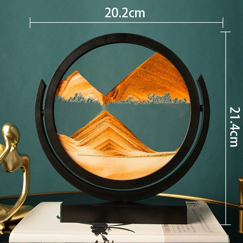 3D Hourglass Dynamic Glass Hou – Sand Art Picture recenzja i cena